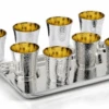 Zanetto Liquor Set SCACCIAPENSIERI Silver Plate 2 Zanetto Liquor Set SCACCIAPENSIERI Silver Plate -Quality Tableware Store 09615