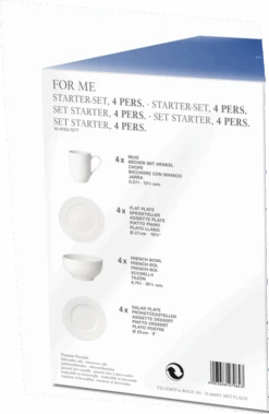 Villeroy & Boch For Me 16pc Dinnerware Set -Quality Tableware Store 1041537277box2