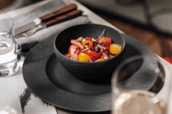 Villeroy & Boch Manufacture Rock Dinner Plate ROUND -Quality Tableware Store 1042392620LS2