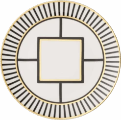 Villeroy & Boch Metro Chic Salad Plate Stripe Rim