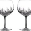 Waterford Gin Journeys Lismore Balloon Wine Glass Pair, 22 Oz, Clear