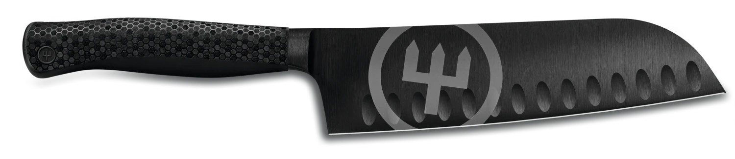 WUSTHOF Performer 7" Hollow Edge Santoku 4 WUSTHOF Performer 7" Hollow Edge Santoku - Image 2