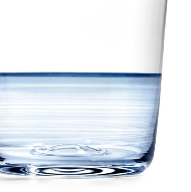 Royal Doulton 1815 Tumblers, Blue, Set/4 7 Royal Doulton 1815 Tumblers, Blue, Set/4 - Image 5
