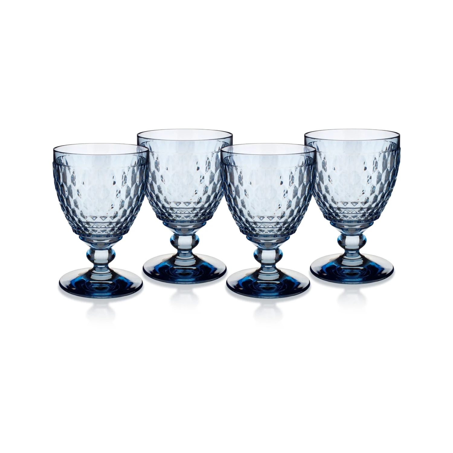 Villeroy & Boch Boston CLARET WINE GLASSES SET/4 6 Villeroy & Boch Boston CLARET WINE GLASSES SET/4 - Image 4