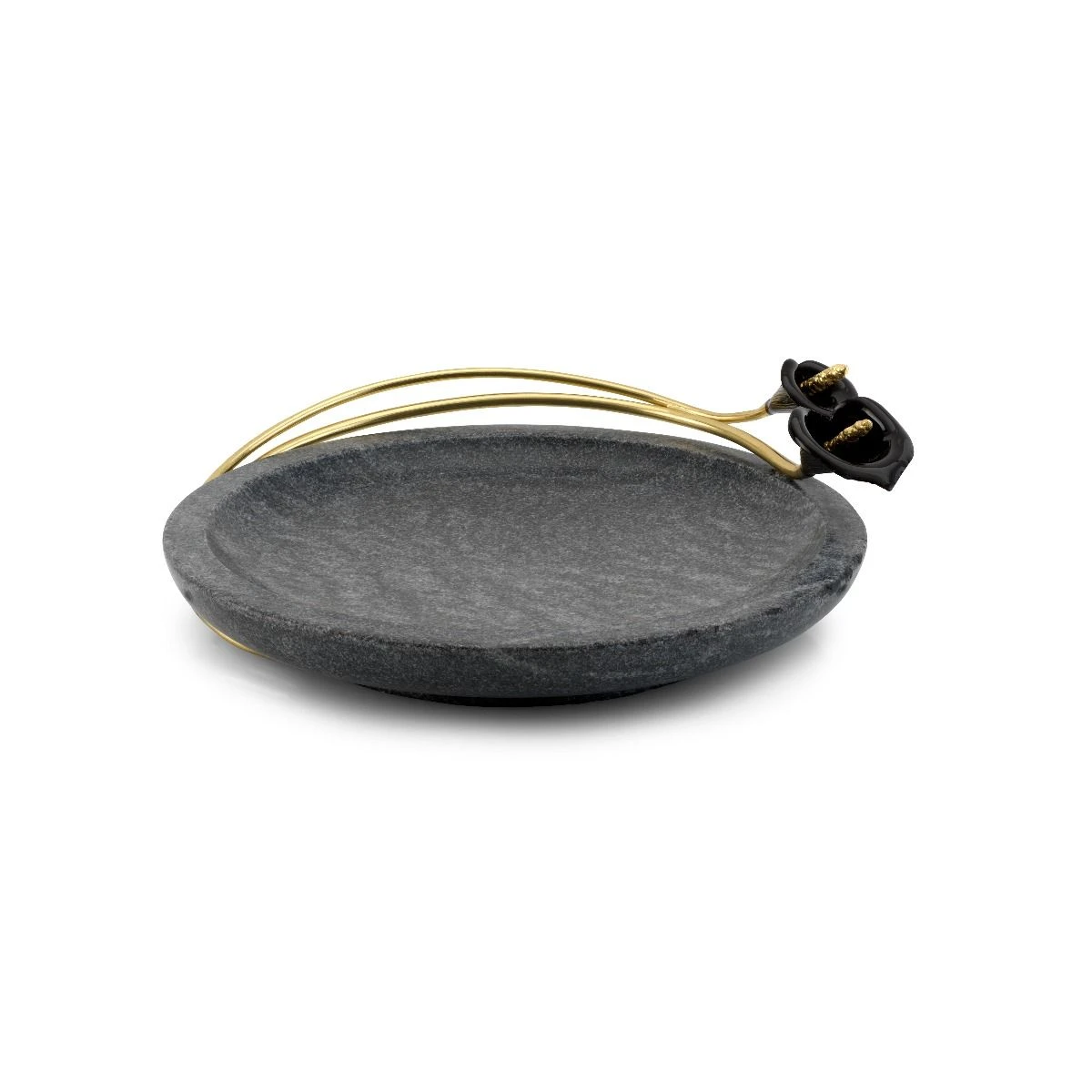 Michael Aram Calla Lily Midnight Marble Dish 3 Michael Aram Calla Lily Midnight Marble Dish