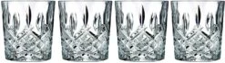 Marquis By Waterford Markham By Marquis Double Old Fashion Set Of 4, 11 Oz, Clear
