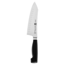 Zwilling Four Star Hollow 7" Inch Rocking Santoku Knife