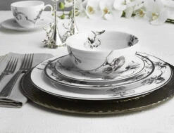 Michael Aram Black Orchid Salad Plate -Quality Tableware Store 314000B