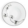 Michael Aram Black Orchid Rim Soup Bowl -Quality Tableware Store 314006D