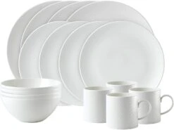 Wedgwood Gio 16-Piece Set, White