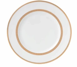 Wedgwood Vera Wang Lace Gold Dinner Plate 10.7 Inches
