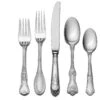 Wallace Hotel Lux 77-Piece 18/10 Stainless Steel Flatware Set, Silver, Service For 12 -Quality Tableware Store 5082958