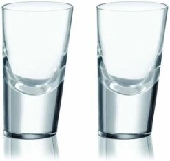 Rogaska 90 Degrees Shot Glasses, Set Of 2