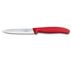 Victorinox Swiss Classic Paring Knife 4 Inch -Quality Tableware Store 6.7701 red