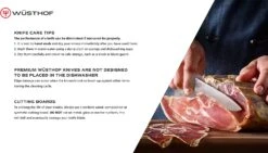 WUSTHOF Classic 8” Artisan Butcher Knife, Hollow Edge -Quality Tableware Store 71eN0IUxUuS. AC SL1500