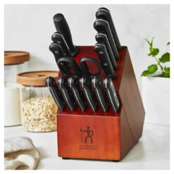 Henckels Solution 15-PC, Knife Block Set