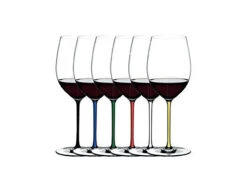 Riedel Fatto A Mano Cabernet Merlot Gift Set Of 6 Assorted