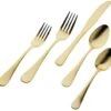 Godinger Dora Vita Goldplate 20 Piece Flatware Set, Service For 4