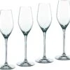 Nachtmann Supreme Champagne Flute Set Of 4 -Quality Tableware Store 92084