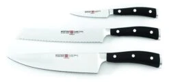 Wusthof Classic Ikon Three Piece Starter Set