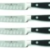 Wusthof Classic Four Piece Steak Knife Set, Hollow Edge
