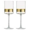 Anton Studio Designs Soho Wine Glasses Gold Set Of 2 -Quality Tableware Store ASD10330