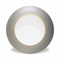 Haviland Souffle D'Or Large Dinner Plate In Eclipse Grey