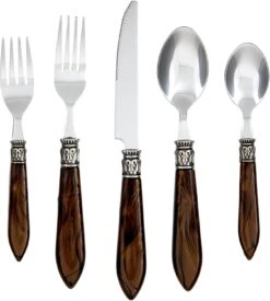 Cambridge Silversmiths Cameo Brown Flatware, Service For 4