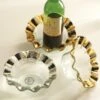 Annieglass Ruffle Wine Coaster 7.75" -Quality Tableware Store G P185