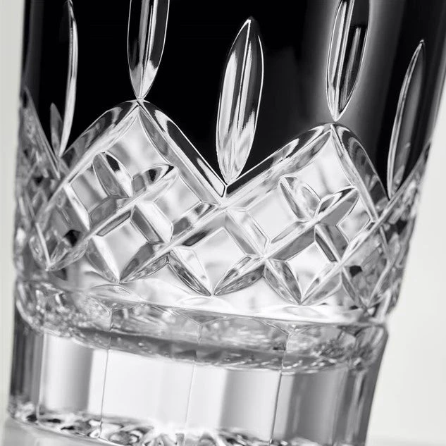 Waterford Lismore Black Set Of 2 Double Old Fashioned Glasses 4 Waterford Lismore Black Set Of 2 Double Old Fashioned Glasses - Image 2