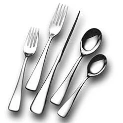 Towle Barren 45-piece Flatware Set With Caddy