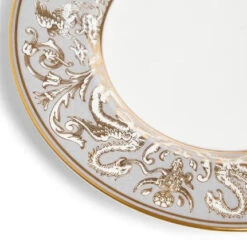 Wedgwood Renaissance Accent Plate, 9 Inch -Quality Tableware Store Reanissance Grey cec46354 b9b3 48df 8b2e a5dc880f77b8