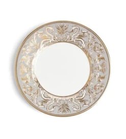 Wedgwood Renaissance Accent Plate, 9 Inch -Quality Tableware Store Ren Grey