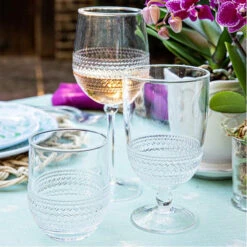 Juliska Le Panier Clear Acrylic Wine Glass -Quality Tableware Store Screenshot2023 05 18102031
