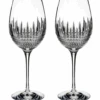 Waterford Lismore Diamond Essence Goblet, Set Of 2