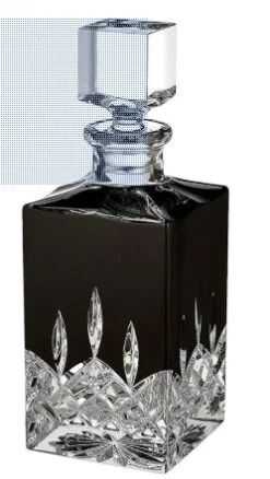 Waterford Lismore Black Square Decanter