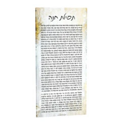 Waterdale Tefilas Chana Painted By Zelda 5x11