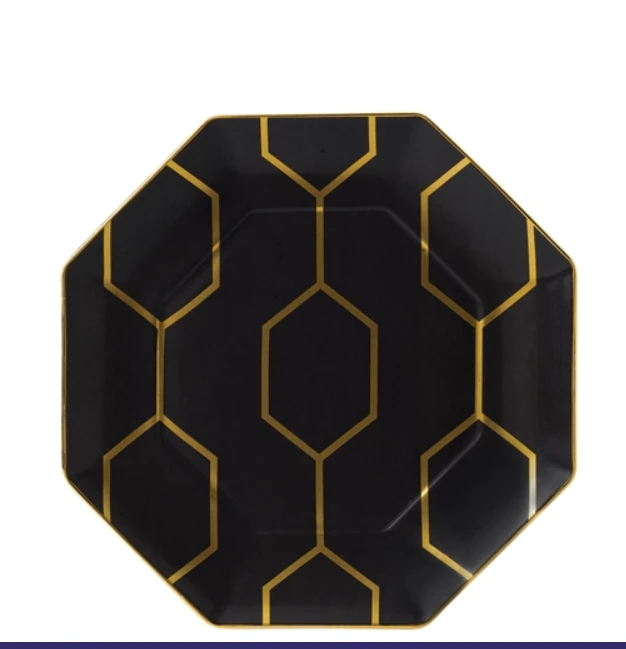 Wedgwood Gio Accent Plate Octagonal, (Formerly Known As Arris) 11 Wedgwood Gio Accent Plate Octagonal, (Formerly Known As Arris) - Image 9