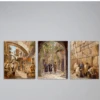 Acrylic Creations Sukkah Signs, Old City Yom Tov Series, 16x20 - 3 Pc Set -Quality Tableware Store acrylical100a