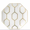 Wedgwood Gio Accent Plate Octagonal, (Formerly Known As Arris)