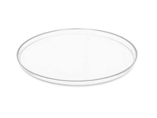 Classic Touch 12.75" Glass Chargers 4 Classic Touch 12.75" Glass Chargers - Image 2