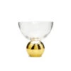 Classic Touch Set Of 4 Dessert Bowls On Gold Ball Pedestal 1 Classic Touch Set Of 4 Dessert Bowls On Gold Ball Pedestal -Quality Tableware Store db3161