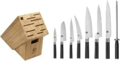 Shun Classic 9 Piece Cutlery Block Set DMS0934