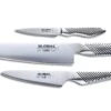 Global G-2338 3 Piece Starter Set With Chef's, Utility And Paring Knife -Quality Tableware Store g 2338 3pc set