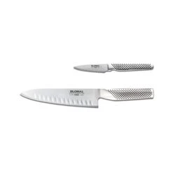 Global Classic 2 Piece Cook's And Paring Knife Set, G-7846