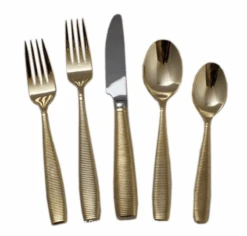 Museum Collection Linear 20 Piece Flatware Set For 4