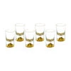 Godinger Novo Gold Shooters, Set/6 -Quality Tableware Store godinger28349