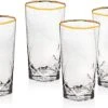 Godinger Milo Glasses, Highball/ Set/4 -Quality Tableware Store godinger42019