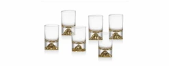 Godinger Sierra Novo Shooter Shot Glasses, Set Of 6