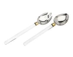 Godinger Acrylic Handle Salad Servers